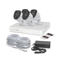 Swann SWNVK-8ADVX5MP4B-EU 1TB HDDGB 8-Channel 4K NVR CCTV Kit & 4 x 5MP Indoor & Outdoor Cameras