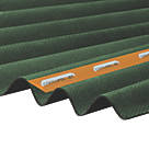 Corrapol-BT AC110GR Bitumen Roof Sheet Green 2000 x 930mm