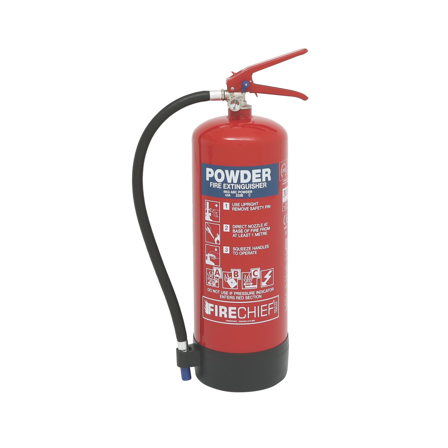 Firechief XTR Dry Powder Fire Extinguishers 6kg 20 Pack (563FX)