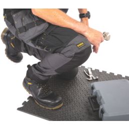 DEWALT Barstow Work Trousers Grey/Black 30" W 33" L