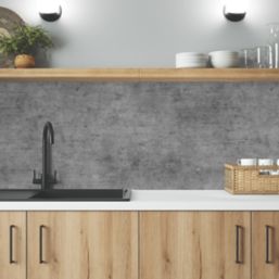 Wilsonart  Brooklyn Concrete Mid Rise Splashback 3050mm x 600mm x 4mm