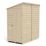 Forest  3' 6" x 6' (Nominal) Pent Overlap Timber Shed