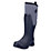 Muck Boots Arctic Sport II Tall Metal Free Womens Non Safety Wellies Black/Grey Size 7
