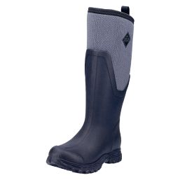 Muck Boots Arctic Sport II Tall Metal Free Ladies Non Safety Wellies Black/Grey Size 7