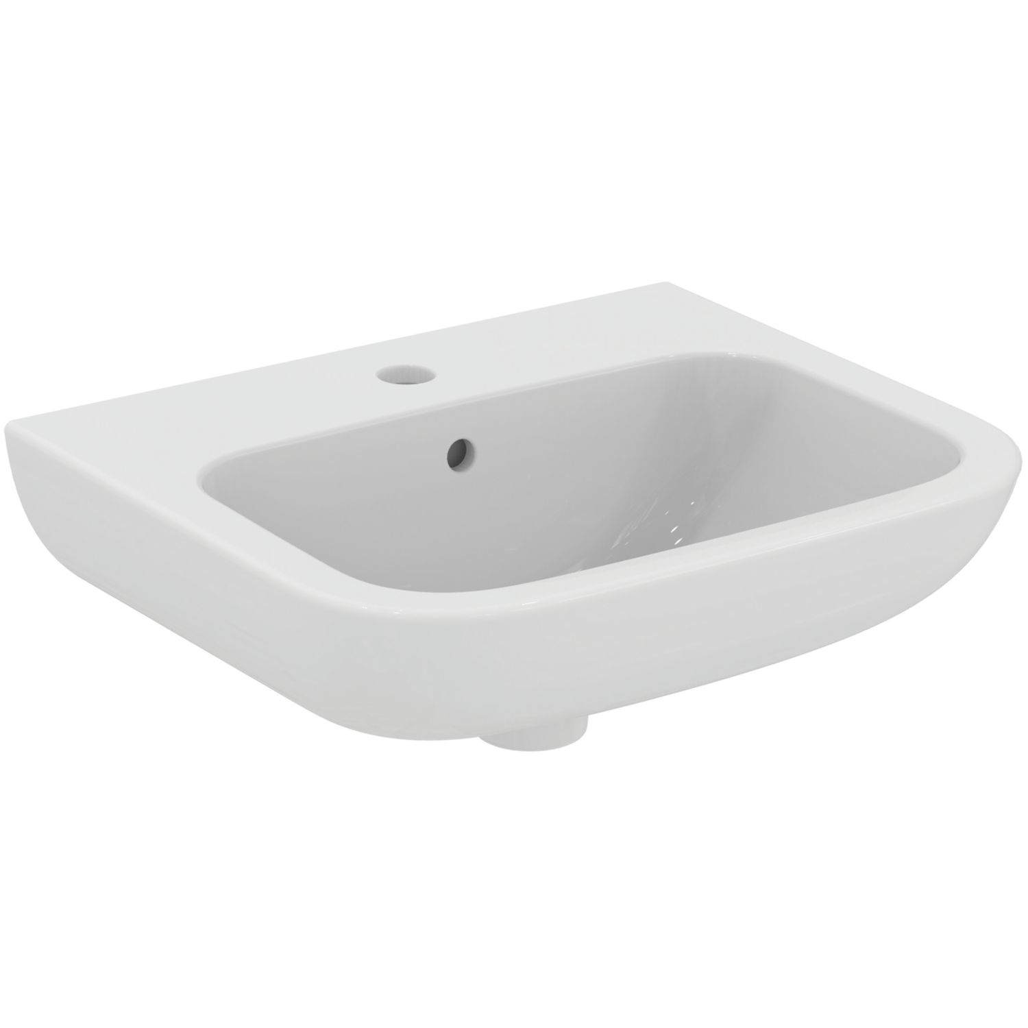 Armitage Shanks Portman 21 Hand Rinse Washbasin with Overflow 1 Tap Hole 500mm (563JY)