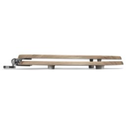 Croydex Corella Soft-Close with Quick-Release Flex-Fix Toilet Seat Moulded Wood Grey Oak