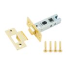 Smith & Locke Brass Tubular Mortice Latch 64mm Case - 45mm Backset