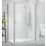 Triton Neo Six  Framed Rectangular Sliding Door Shower Enclosure  Chrome  1200mm x 900mm x 1850mm