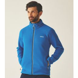 Regatta Hadfield Full Zip Fleece Snorkel Blue Small 38.6" Chest