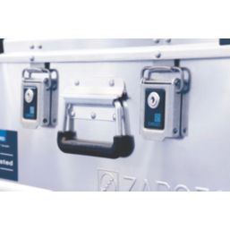 Zarges 40.5Ltr 600mm x 600mm x 250mm Natural Aluminium Storage Box