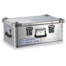 Zarges 40.5Ltr 600mm x 600mm x 250mm Natural Aluminium Storage Box