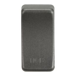 Knightsbridge 'HOB' Switch Cover Smoked Bronze