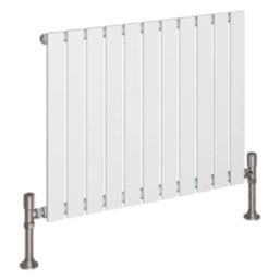 Reina Harley Single 600mm x 770mm 1744BTU White Horizontal Designer Radiator