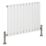 Reina Harley Single 600mm x 770mm 1744BTU White Horizontal Designer Radiator