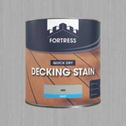 Fortress  2.5Ltr Ash Anti Slip Decking Stain