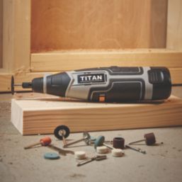 Titan TTG953MLT 12V 1 x 1.5Ah Li-Ion   Cordless Multi-Tool & 15 Accessories