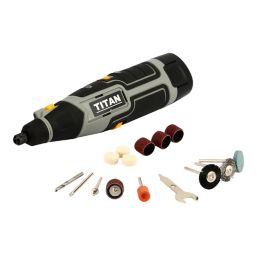 Titan TTG953MLT 12V 1 x 1.5Ah Li-Ion   Cordless Multi-Tool & 15 Accessories