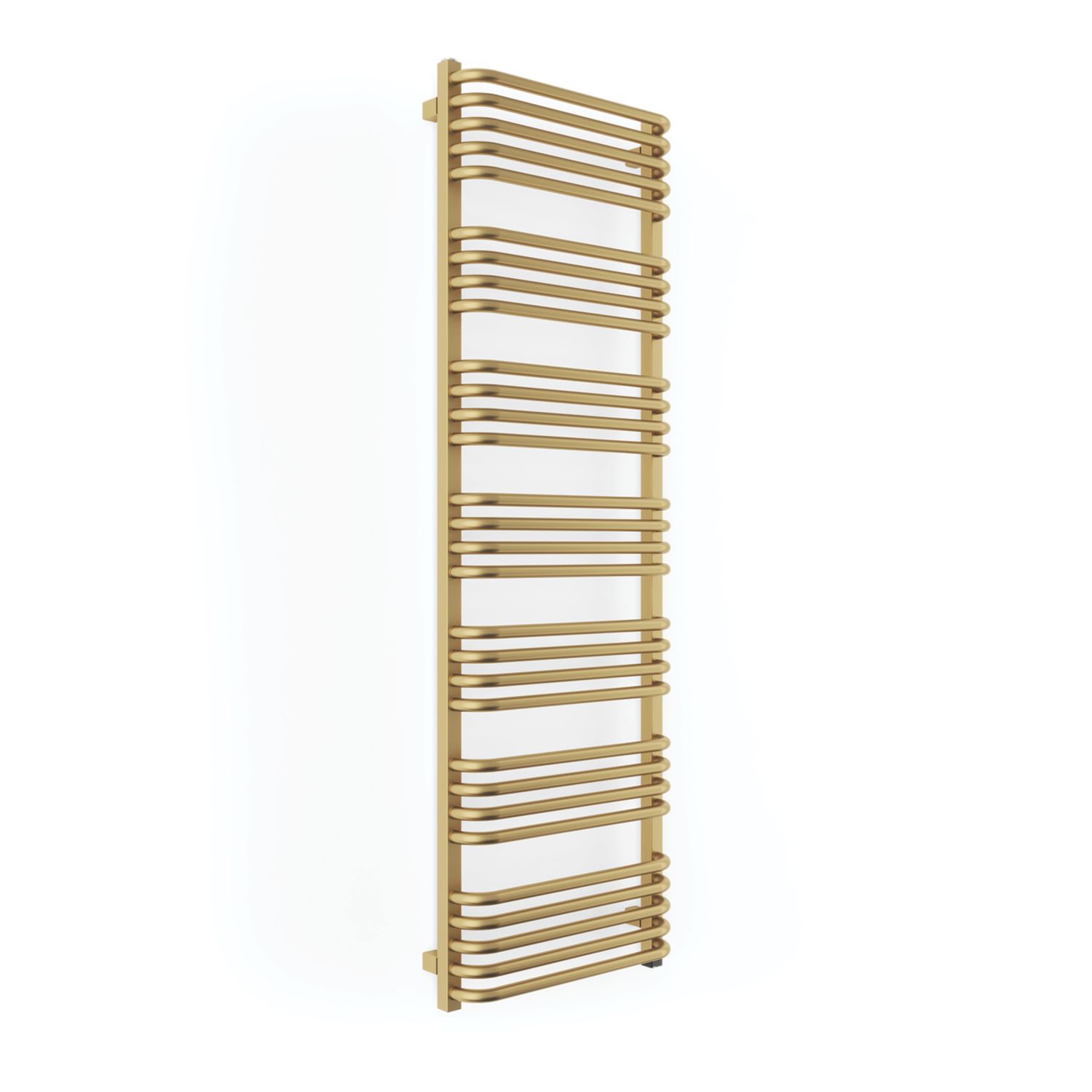 Terma 1580mm x 500mm 2728BTU Brass Curved Electric Towel Radiator (564RH)