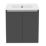 Newland  Double Door Wall-Mounted Vanity Unit with Basin Matt Midnight Mist 500mm x 450mm x 540mm