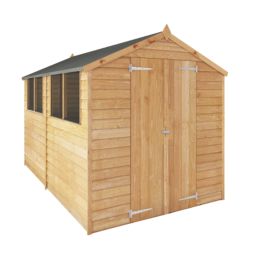 Mercia Value 6' x 9' 6" (Nominal) Apex Overlap Timber Shed