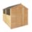 Mercia Value 6' x 9' 6" (Nominal) Apex Overlap Timber Shed