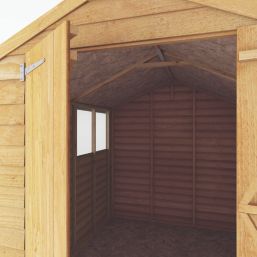 Mercia Value 6' x 9' 6" (Nominal) Apex Overlap Timber Shed