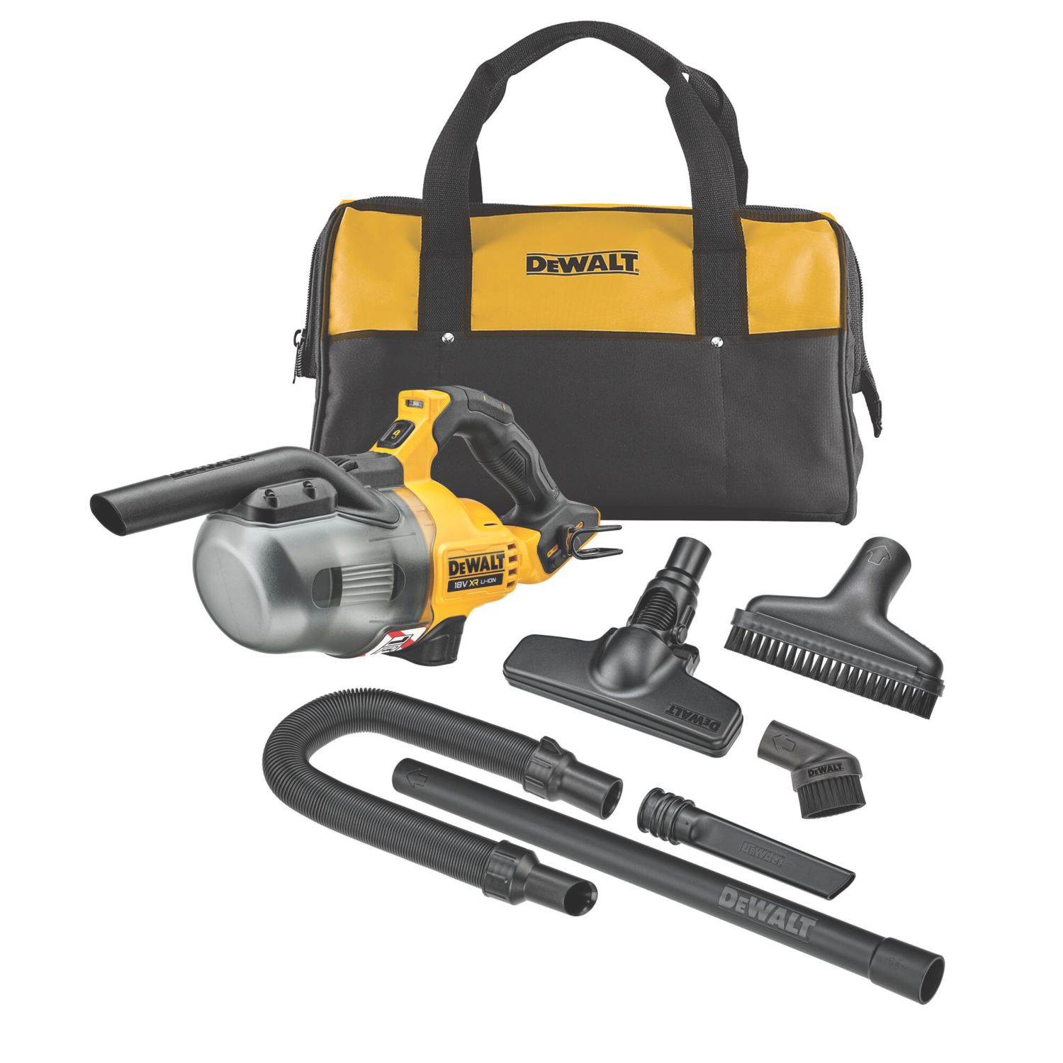 DEWALT DCV501LN-XJ 18V Li-Ion XR Brushless Cordless L Class Vacuum Cleaner - Bare (565AJ)