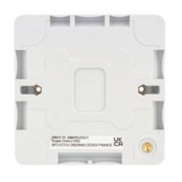 Hager Solysta WMPB1/20 1-Gang Surface Pattress  Back Box 20mm