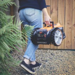 LawnMaster VBRM16 Combo 24V 2 x 4.0Ah Lithium MX Brushless Cordless Robotic Lawn Mower & 3-in-1 Grass Trimmer
