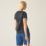Regatta Fingal Edition Short Sleeve Womens T-Shirt Navy Size 14