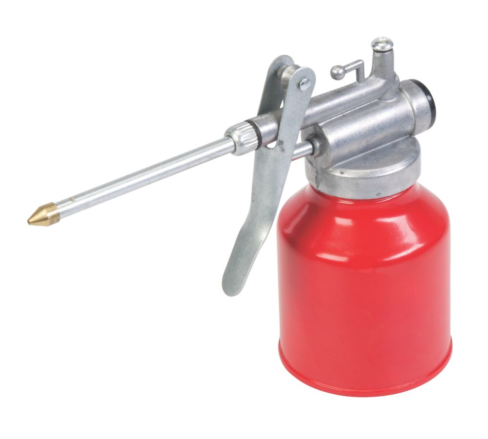 Silverline Steel Oil Can Red 250cc