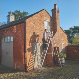 Werner Aluminium 3.15m 12 Step Platform Step Ladder