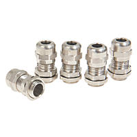 Schneider Electric 316L Stainless Steel Cable Glands  M16 5 Pack