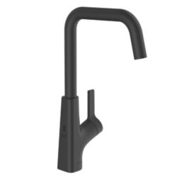 Clearwater Azia Battery-Powered Single Lever Monobloc Tap with Sensor Operation Matt Black