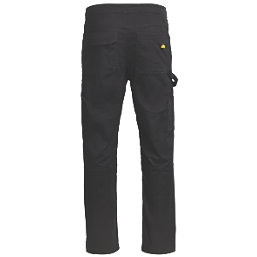 Site Tesem Multi-Pocket Work Trousers Black 40" W 32" L