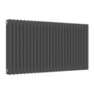 Reina 600mm x 1190mm 5276BTU Anthracite Horizontal 3 Column Radiator