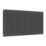 Reina 600mm x 1190mm 5276BTU Anthracite Horizontal 3 Column Radiator