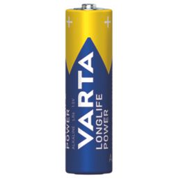 Varta Longlife Power AA 1.5V Alkaline Batteries 40 Pack