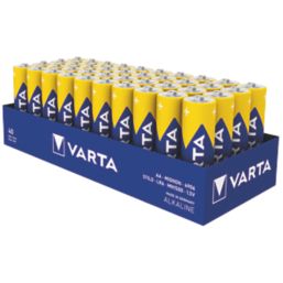 Varta Longlife Power AA 1.5V Alkaline Batteries 40 Pack