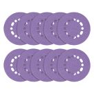 Trend  AB/150/120A 120 Grit 12-Hole Punched Multi-Material Sanding Discs 150mm 10 Pack