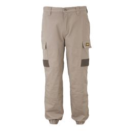 DEWALT Turlock Work Trousers Stone 38" W 31" L