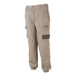 DEWALT Turlock Work Trousers Stone 38" W 31" L