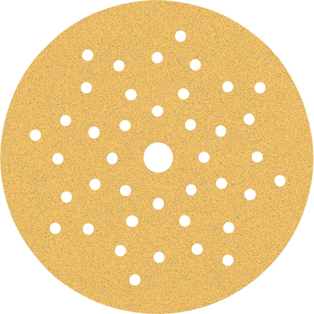 Bosch Expert C470 80 Grit 40Hole Punched Wood Sanding Discs 125mm 50 Pack Screwfix