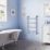 Towelrads 900mm x 560mm 518BTU Chrome Flat Designer Towel Radiator