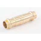 Conex Banninger B Press Gas  Copper Press-Fit Equal Slip Couplers 15mm 5 Pack