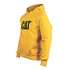 CAT Trademark Hooded Sweatshirt Yellow / Black Large 42-44" Chest