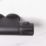 ETAL Atlas Exposed Single Outlet Thermostatic Matt Black Shower Valve