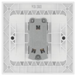 British General 900 Series 10AX 1-Gang 2-Way Light Switch  White