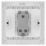 British General 900 Series 10AX 1-Gang 2-Way Light Switch  White