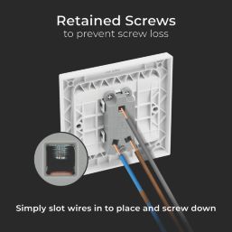 British General 900 Series 10AX 1-Gang 2-Way Light Switch  White